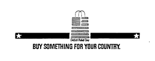 DEFICIT RELIEF DAY BUY SOMETHING FOR YOUR COUNTRY logo