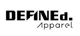 DEFINED. APPAREL logo