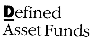 DEFINED ASSET FUNDS logo