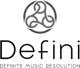 DEFINI DEFINITE MUSIC RESOLUTION logo