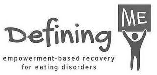 DEFINING ME EMPOWERMENT-BASED RECOVERY FOR EATING DISORDERS logo