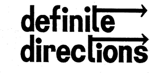 DEFINITE DIRECTIONS logo