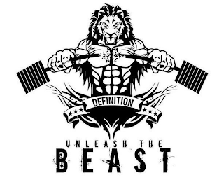DEFINITION UNLEASH THE BEAST logo