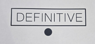 DEFINITIVE logo