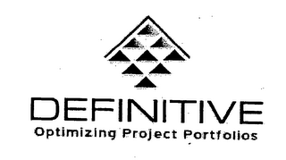 DEFINITIVE OPTIMIZING PROJECT PORTFOLIO logo
