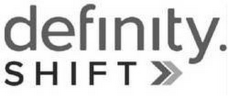 DEFINITY. SHIFT logo