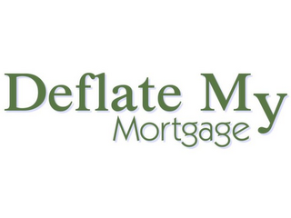 DEFLATE MY MORTGAGE logo