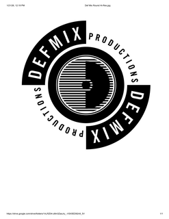 DEFMIX PRODUCTIONS DEFMIX PRODUCTIONS logo