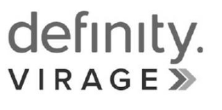 DEFNIITY. VIRAGE logo