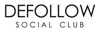 DEFOLLOW SOCIAL CLUB logo