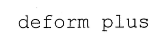 DEFORM PLUS logo