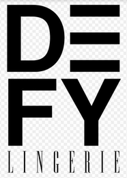 DEFY LINGERIE logo