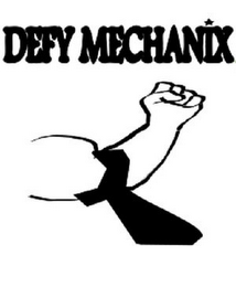 DEFY MECHANIX logo