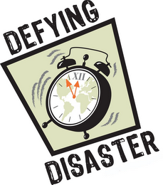 DEFYING DISASTER XII logo