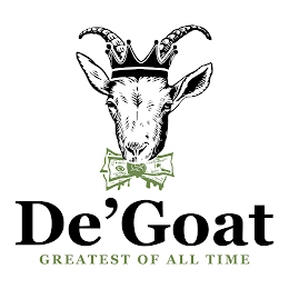 DE'GOAT GREATEST OF ALL TIME logo