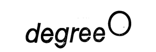 DEGREE O logo