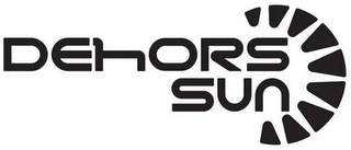 DEHORS SUN logo