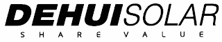 DEHUISOLAR SHARE VALUE logo