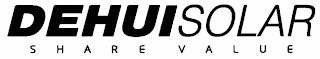 DEHUISOLAR SHARE VALUE logo