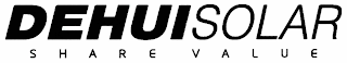 DEHUISOLAR SHARE VALUE logo