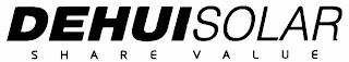 DEHUISOLAR SHARE VALUE logo