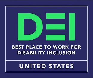 DEI BEST PLACE TO WORK FOR DISABILITY INCLUSION UNITED STATES logo