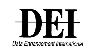 DEI DATA ENHANCEMENT INTERNATIONAL logo