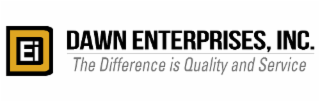 DEI DAWN ENTERPRISES, INC. THE DIFFERENCE IS QUALITY AND SERVICE logo