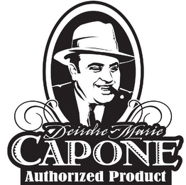 DEIRDRE MARIE CAPONE AUTHORIZED PRODUCT logo