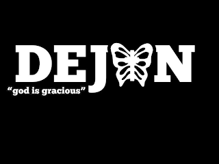 DEJON "GOD IS GRACIOUS" logo
