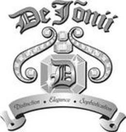 DEJÕNII D DISTINCTION · ELEGANCE · SOPHISTIACATION logo