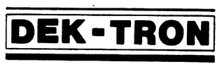 DEK-TRON logo