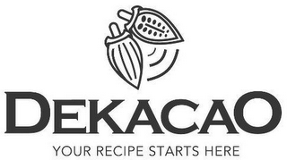 DEKACAO YOUR RECIPE STARTS HERE logo