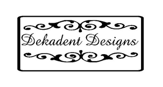 DEKADENT DESIGNS logo