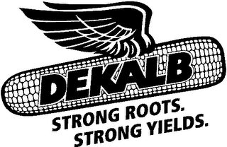 DEKALB STRONG ROOTS. STRONG YIELDS. logo