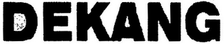 DEKANG logo