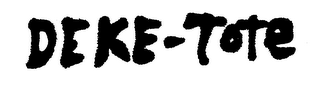 DEKE-TOTE logo