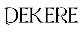 DEKERE logo