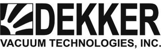 DEKKER VACUUM TECHNOLOGIES, INC. logo