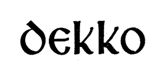 DEKKO logo