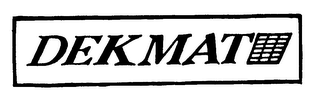DEKMAT logo