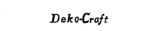 DEKO-CRAFT logo