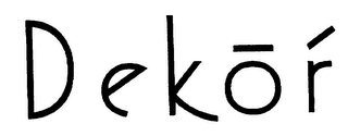 DEKOR logo