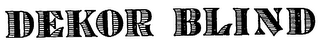 DEKOR BLIND logo