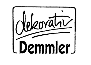 DEKORATIV DEMMLER logo