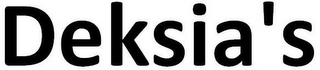 DEKSIA'S logo