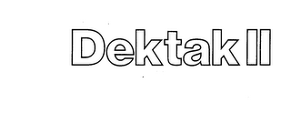DEKTAK II logo