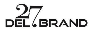 DEL 27 BRAND logo