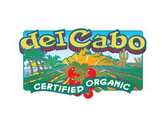 DEL CABO CERTIFIED ORGANIC logo