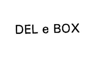 DEL E BOX logo